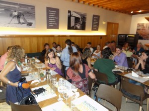 Dinar del GPRB amb periodistes illencs