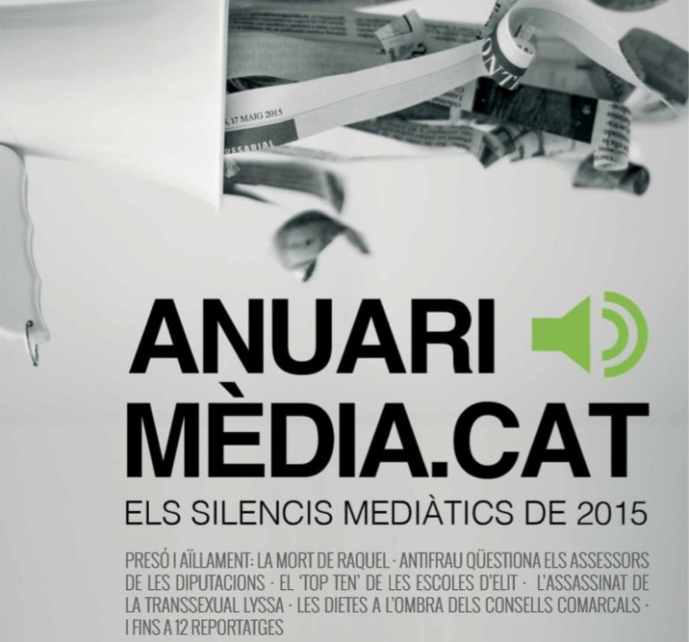 Els assessors de les diputacions investigats per Antifrau, entre els silencis destacats de la 6a edició de l’Anuari Mèdia.cat del Grup Barnils