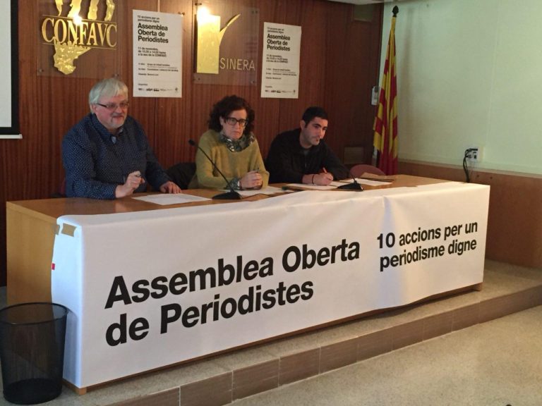15 Accions per un periodisme digne. Assemblea oberta de periodistes