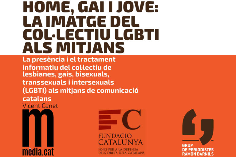El 57% dels titulars sobre el col·lectiu LGBTI fan referència a homes gais