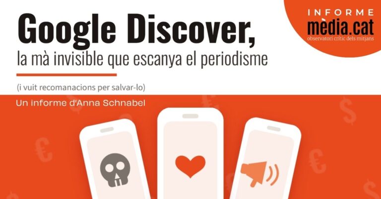 Així és com Google Discover transforma els mitjans premiant les notícies banals